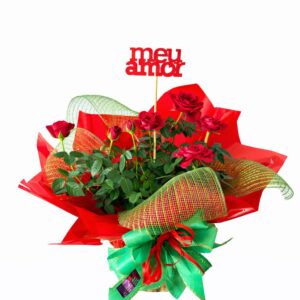 Mini Rosa Encanto Verde