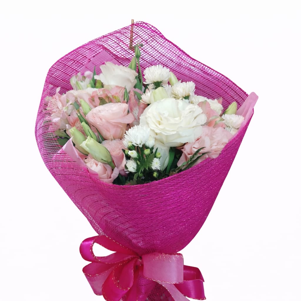 Mini Buquê Lisianthus