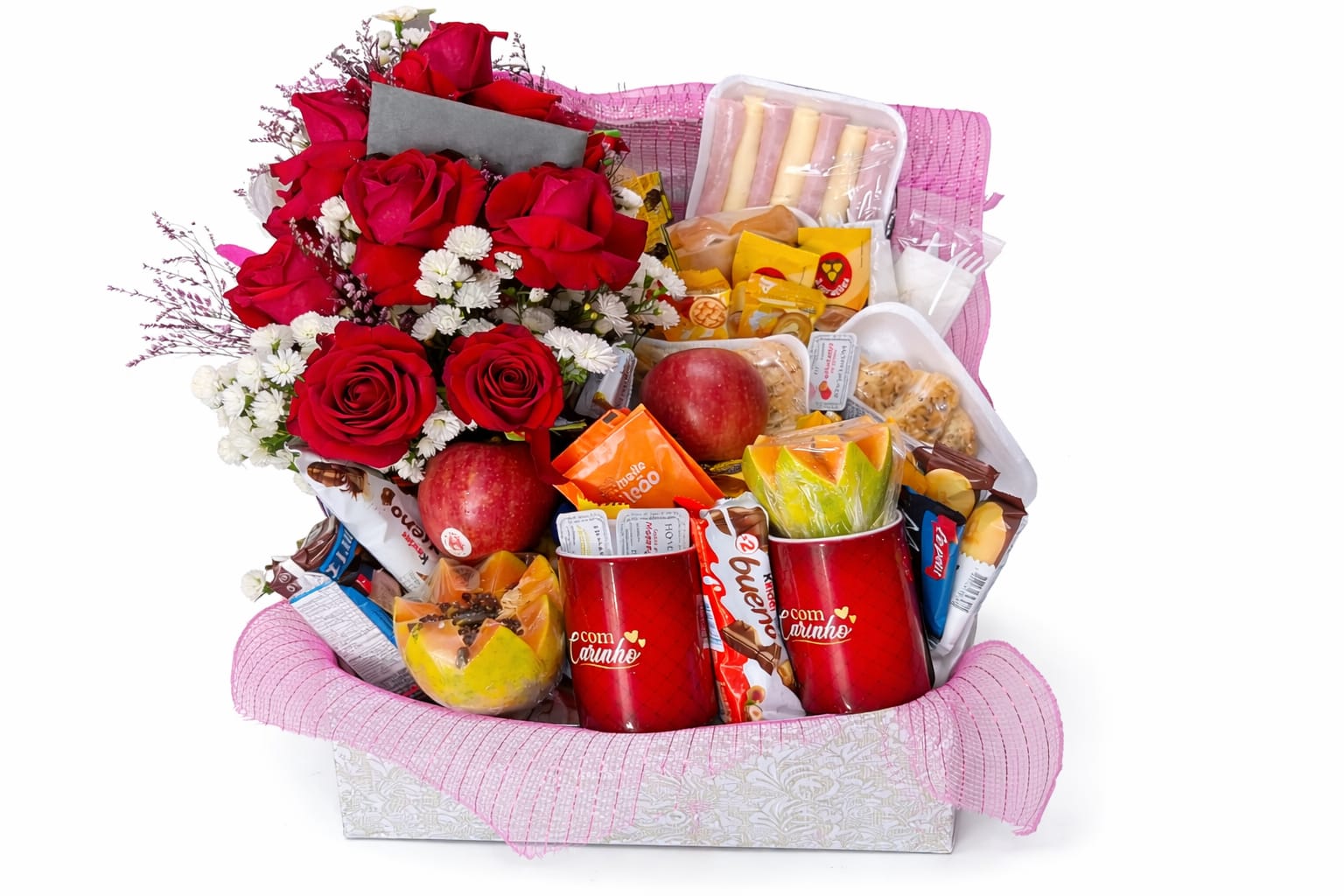 Cesta Matinal Luxo Encanto