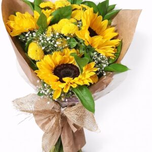 Mini Girassol Iluminado