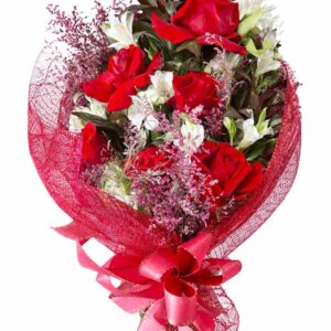 buque premium nobre 12 rosas