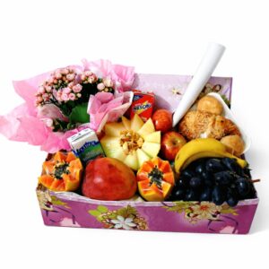 Cesta Matinal Doce Rosé