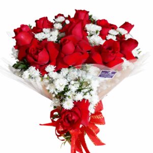 buque fascinio 12 rosas importadas