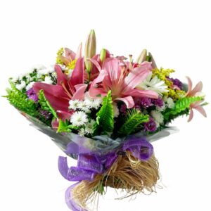 Buquê Lírio Rosé Silvestre