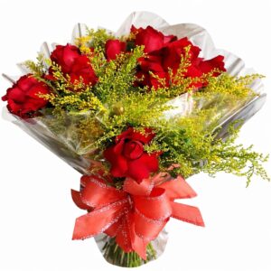 buque desejo 12 rosas importadas