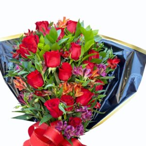 buque premium deluxe 20 rosas nacionais