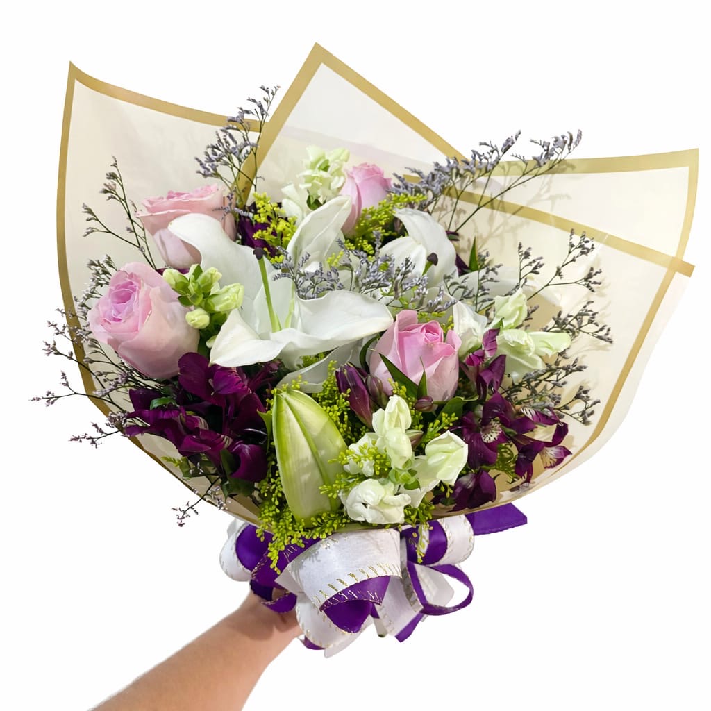 Mini Buquê Lírio Encanto