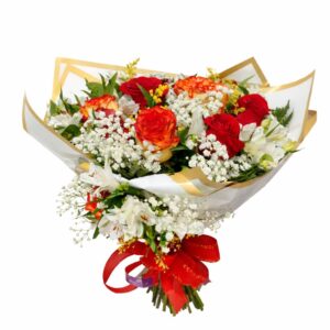 buque jardim primavera 12 rosas nacionais