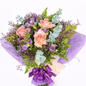 Mini Buquê Silvestre com Rosas