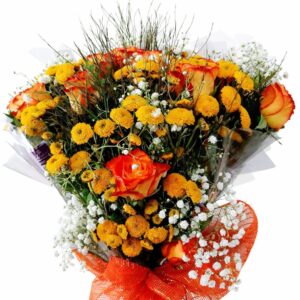 buque carinho 12 rosas nacionais