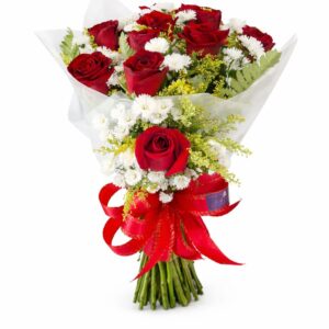 buque essencial 12 rosas vermelhas nacionais