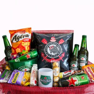 Cesta Cerveja Time do Coração