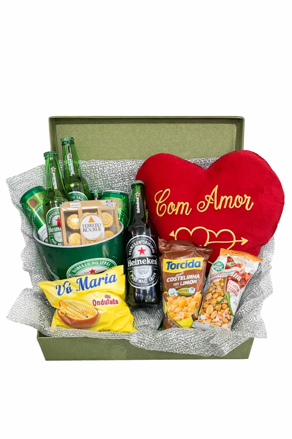 Cesta de Chocolates Amor Verdadeiro