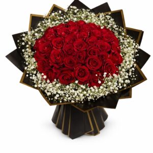 Buquê Amor Intenso 50 rosas importadas