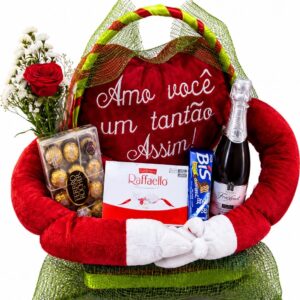 Cesta Amor Infinito bela arte