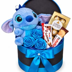Box Stitch Sweet com Rosas Eternas